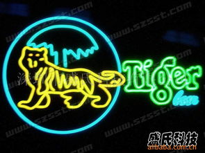 发光科技点亮品牌魅力 Tiger啤酒广告牌的独特营销策略